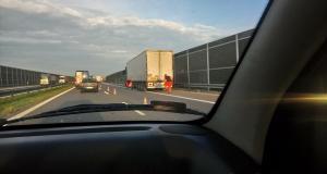Wypadek na autostradzie A4 węzeł Bochnia